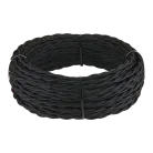 Ретро кабель витой Werkel W6452208 2х1,5 (черный) 20 м a051398