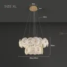 Кольцевые люстры и светильники IVET FAB RING Размер XL (Combo) Lampatron ivet-fab-ring-xl 9110-25943