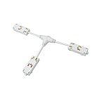 Гибкий Т-образный коннектор Denkirs TR2115-WH SMART UNI