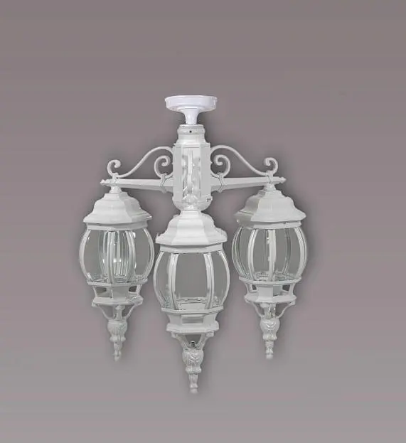 Потолочный светильник уличный Oasis Light 83470SA/3 W AMERICA S