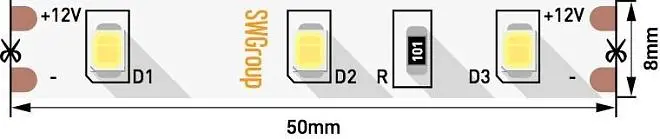 Светодиодная лента SWG SWG260-12-6.3-NW-M Светодиодная лента SWG SWG260-12-6.3-NW-M