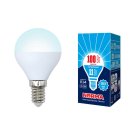 Лампочка светодиодная Volpe LED-G45-11W/NW/E14/FR/NR картон