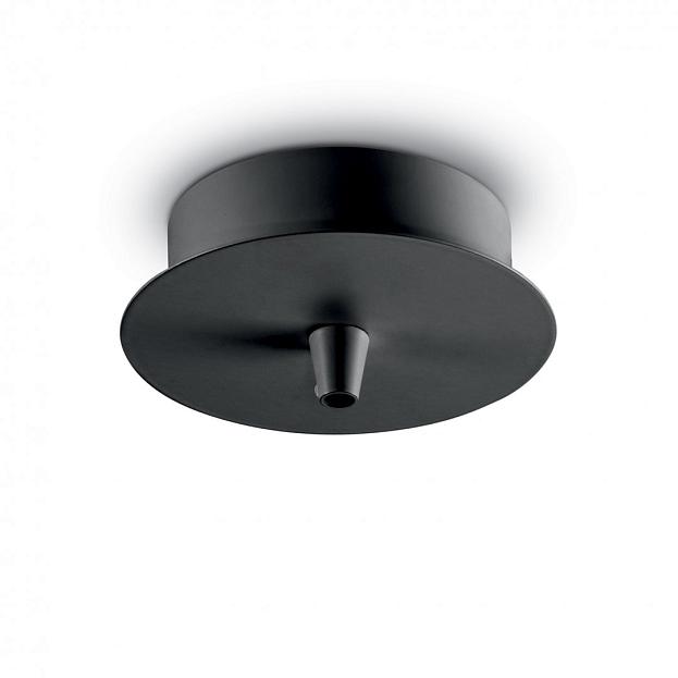 Потолочная чаша Ideal Lux ROSONE METALLO 1 LUCE NERO (ROSONE METALLO 1 LUCE ROUND NERO) 123295