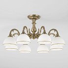 Потолочная люстра Eurosvet 60106/8 античная бронза a045822 Caldera