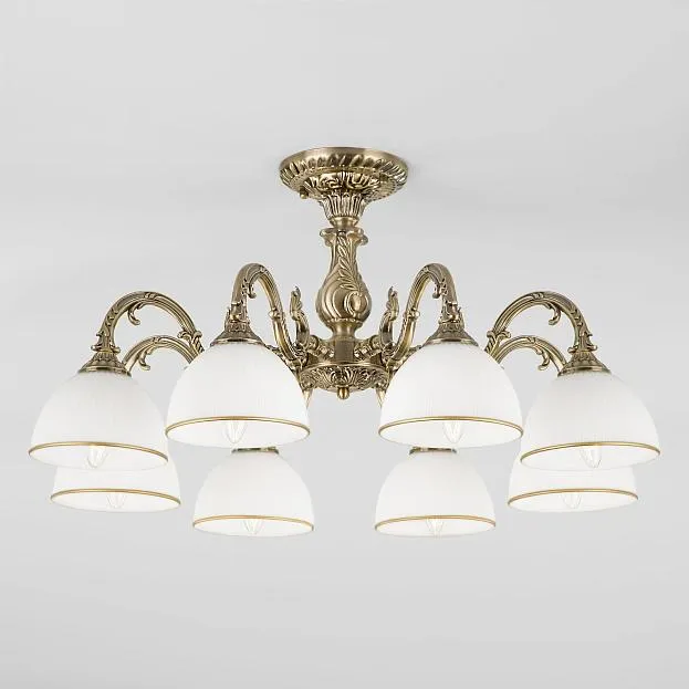 Потолочная люстра Eurosvet 60106/8 античная бронза a045822 Caldera