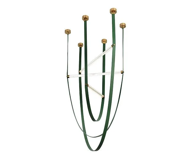 Подвес Ровекс зеленый Led 46W Kink light 07686-120+140+150,07