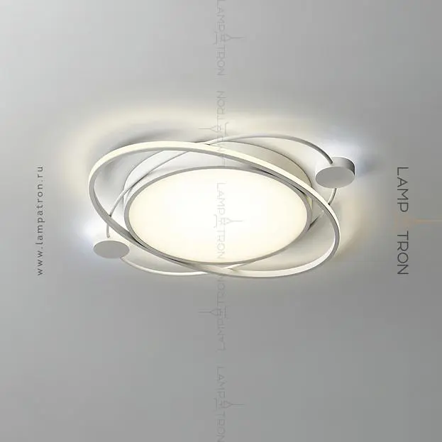 Потолочный светильник GERDIS Цвет Белый. Размер M. Белый свет Lampatron 2503-15070 Потолочный светильник GERDIS Цвет Белый. Размер M. Белый свет Lampatron 2503-15070