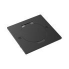 Лючок Surface 2 мод. (1 мод. 45х45 мм.), круглая крышка, антрацит Donel DFB2MRRAN DFB