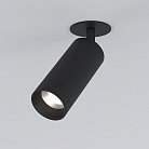 Встраиваемый светильник Elektrostandard 25052/LED черный Diffe a058171