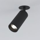 Встраиваемый светильник Elektrostandard 25052/LED черный Diffe a058171