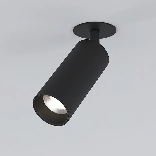 Встраиваемый светильник Elektrostandard 25052/LED черный Diffe a058171 Встраиваемый светильник Elektrostandard 25052/LED черный Diffe a058171