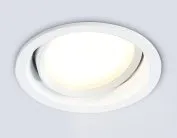 Встраиваемый светильник Ambrella light TN6651 WH белый IP44 GX53 D110*48