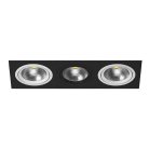 Встраиваемый светильник Lightstar i837600706 INTERO 111 Triple QUADRO