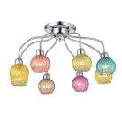 Люстра гибкая Хром Citilux CL604181 Попурри