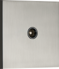 TV розетка (папа), вороненая сталь, Donel DT301GB N96