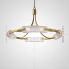 Кольцевые люстры и светильники MAGDA Lampatron 2529-5825