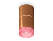Комплект накладного светильника с композитным хрусталем Ambrella light XS7404082 Techno