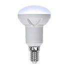 Лампочка светодиодная Uniel LED-R50 7W/4000K/E14/FR/DIM PLP01WH картон