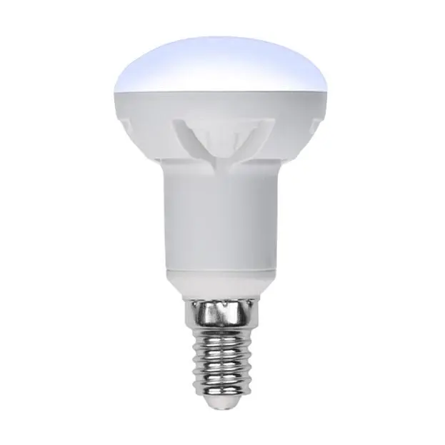 Лампочка светодиодная Uniel LED-R50 7W/4000K/E14/FR/DIM PLP01WH картон Лампочка светодиодная Uniel LED-R50 7W/4000K/E14/FR/DIM PLP01WH картон
