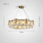 Кольцевые люстры и светильники CYPRIAN Размер L Lampatron 8914-25223