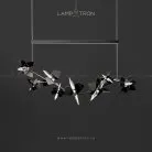 Реечный, рядный светильник BERGAMO Размер S. Цвет Черный Lampatron bergamo-s-black 5015-12771