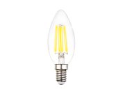 Филаментная светодиодная лампа E14 4200K (6W) Ambrella light 202115 C37