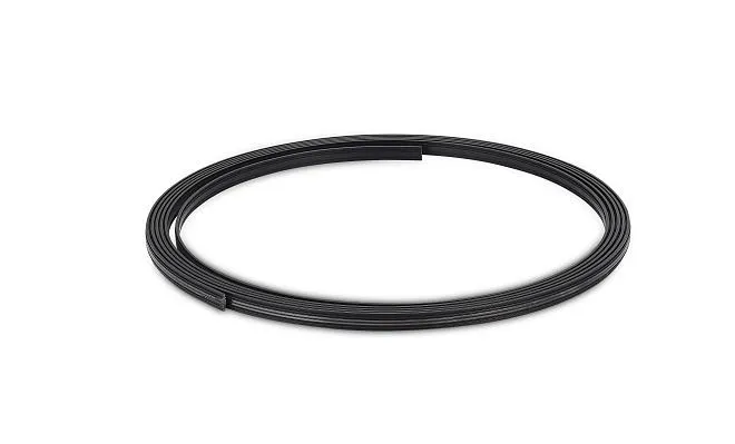 Гибкий шинопровод DC48В, L10000xW5,8xH22,3мм, черный, без заглушек, без провода Donolux dlfroll10b Flexy