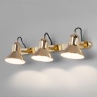 Настенный светильник Eurosvet 20082/3 золото Canotier a045345