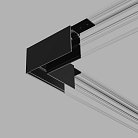 Коннектор угловой для накладного шинопровода Elektrostandard 85090/11 черный Slim Magnetic a062194