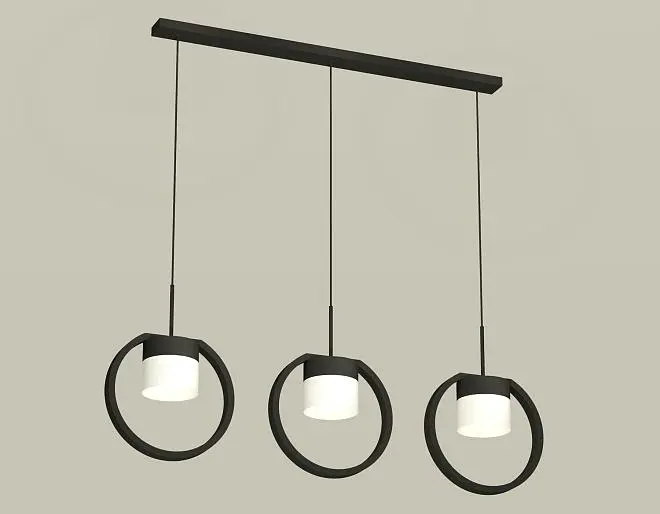 Подвесной светильник Ambrella light XB9107155/3 SBK/FR Подвесной светильник Ambrella light XB9107155/3 SBK/FR