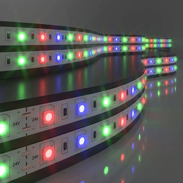 Светодиодная лента Elektrostandard 5050 24V 60Led 14,4W IP20 RGB мульти a052977 Светодиодная лента Elektrostandard 5050 24V 60Led 14,4W IP20 RGB мульти a052977