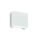 Уличный настенный светильник Ideal Lux 114293 TETRIS-1 AP1 BIANCO