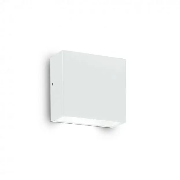Уличный настенный светильник Ideal Lux 114293 TETRIS-1 AP1 BIANCO