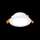 Светильник встраиваемый Белый LED 1*6W 4000K 480Lm Ra80 110° IP20 D90xH30 220-240V ST Luce ST210.548.06