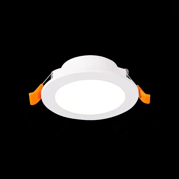 Светильник встраиваемый Белый LED 1*6W 4000K 480Lm Ra80 110° IP20 D90xH30 220-240V ST Luce ST210.548.06