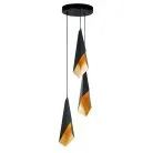 Подвесной светильник Delight Collection MD2063-3A black/gold