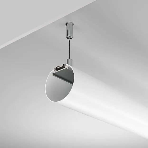 Алюминиевый профиль к светодиодной ленте Led Strip Maytoni ALM-D60-S-2M Алюминиевый профиль к светодиодной ленте Led Strip Maytoni ALM-D60-S-2M