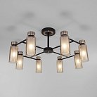 Потолочная люстра Eurosvet 70115/8 черный a050069 Amado