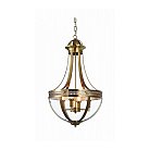 Люстра Delight Collection KM0287P-4 antique brass Capitol