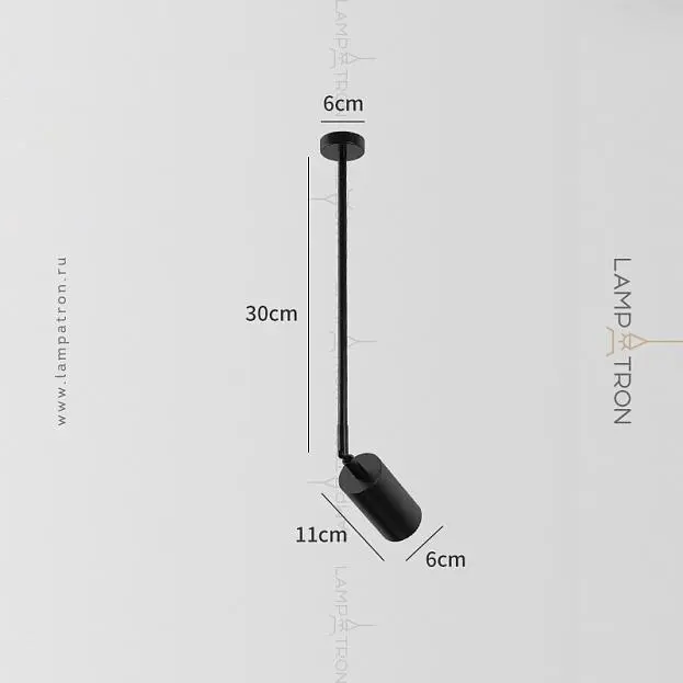 Точечный свет LINO B Размер S. Цвет черный. Lampatron 3189-7937 Точечный свет LINO B Размер S. Цвет черный. Lampatron 3189-7937