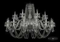 Люстра хрустальная Bohemia 1402/16+8/460 Ni 1402 Nickel
