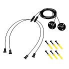 Подвес LINE-6070 2x2m Set BLACK (Pad 9x2mm) Arlight 056257