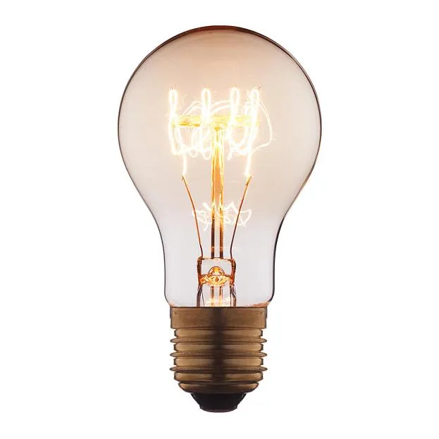 Лампа накаливания Loft It 1004-SC E27 60W груша прозрачная Edison Bulb