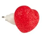 Ночник Uniel DTL-309-Сердечко/RED/1LED/0,1W