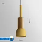Подвесной светильник FANTA Модель A. Цвет Желтая пшеница. Lampatron 1262-1269