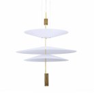 Подвесной светильник Delight Collection 9221P/3 gold/white 9221P