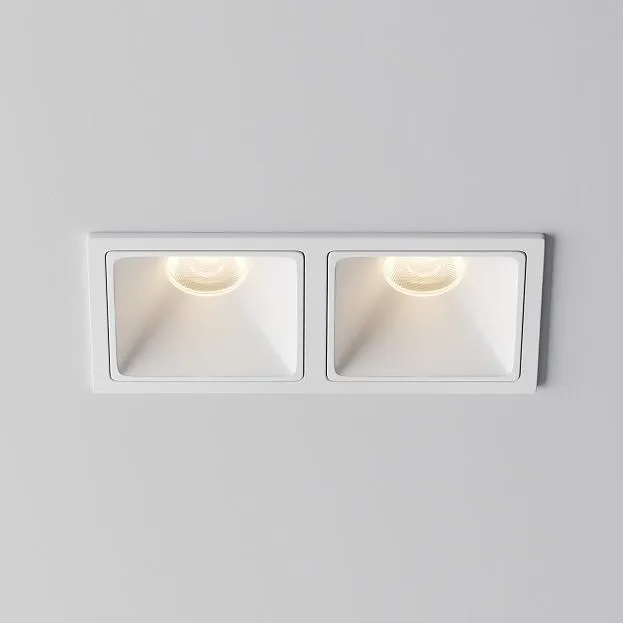 Встраиваемый светильник Maytoni DL043-02-10W3K-SQ-W-1 Alfa LED