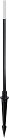 Грунтовый светильник Arlight 034161 KT-CANNA-L500-1W Warm3000 (DG, 110 deg, 24V)