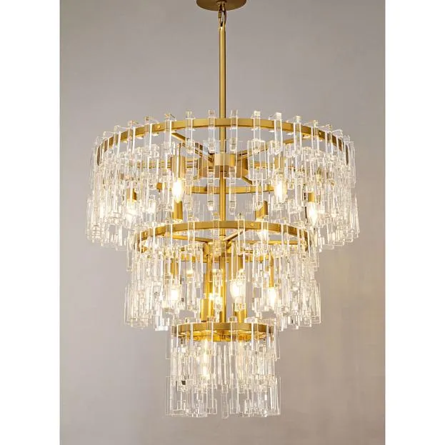 Люстра на штанге iLamp 6355-750 BR Rockefeller