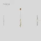 Подвесной светильник CAMILIA ONE Тип B. Цвет Черный Lampatron 7530-21002